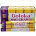 12 x incenso GOLOKA Nag Champa 15g