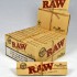 24 paquets feuilles Raw Slim + Filtres carton Tips