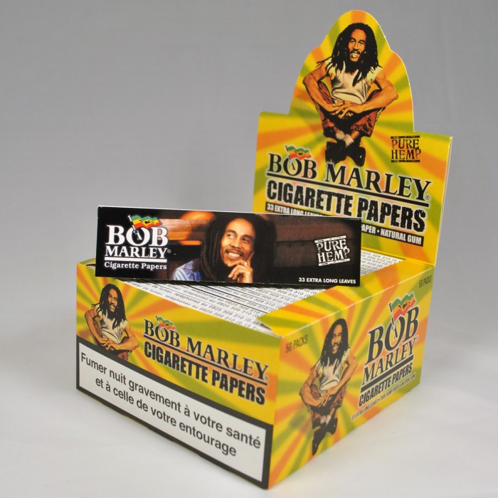 Bob Marley Slim lot de 10 carnets de feuilles à rouler longue 