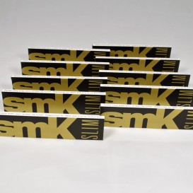 10 paquets feuilles Smoking SMK Slim