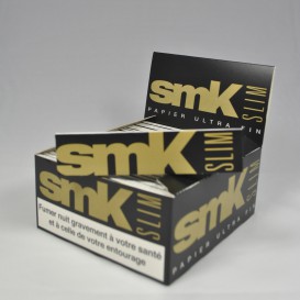 50 Packungen Smoking SMK Slim Blätter
