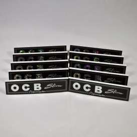 10 packages leaves OCB Premium Slim