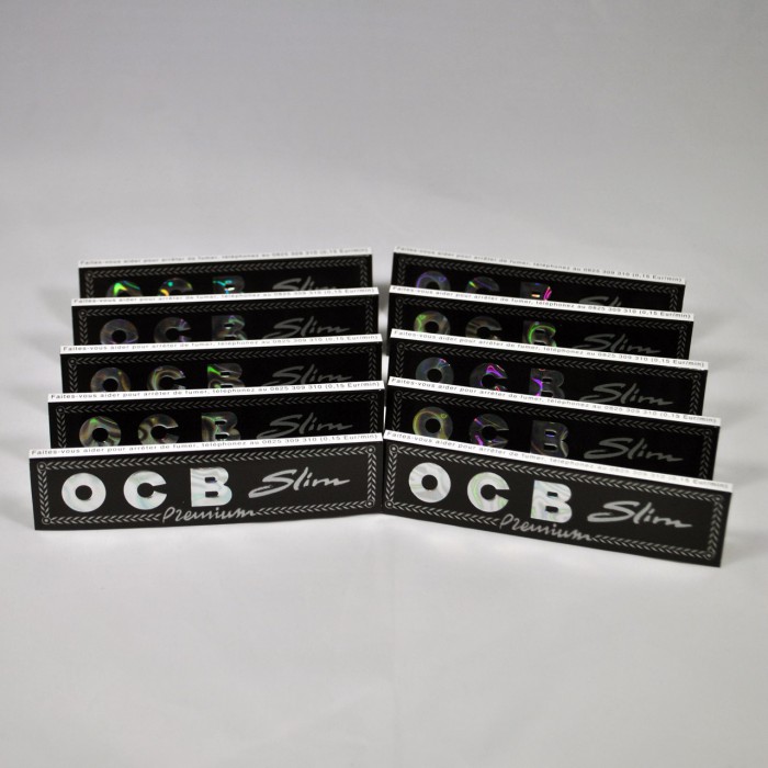 OCB SLIM Premium Lot de 10 Carnets 