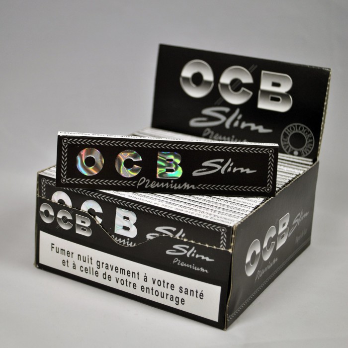 OCB SLIM + CARDBOARD FILTERS rolling paper, Headshop