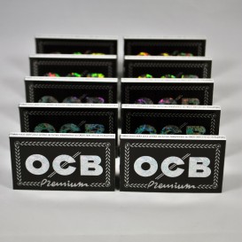 10 pacotes OCB Double Premium (short)