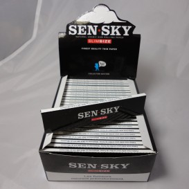50 pacotes de folhas Sensky Slim