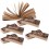 10 paquets de filtres Smoking Brown
