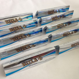 10 packages leaves Rizla Micron Slim