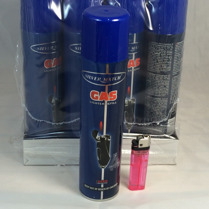 Recharge gaz 90 ml : recharge pour briquet à gaz