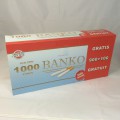 1000 Banko tubes