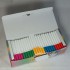 Box mit 200 farbigen Rollo-Filterhülsen