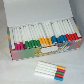 Caja 200 tubos filtros coloreados Rollo
