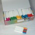 Caixa de 200 tubos de filtro coloridos Rollo
