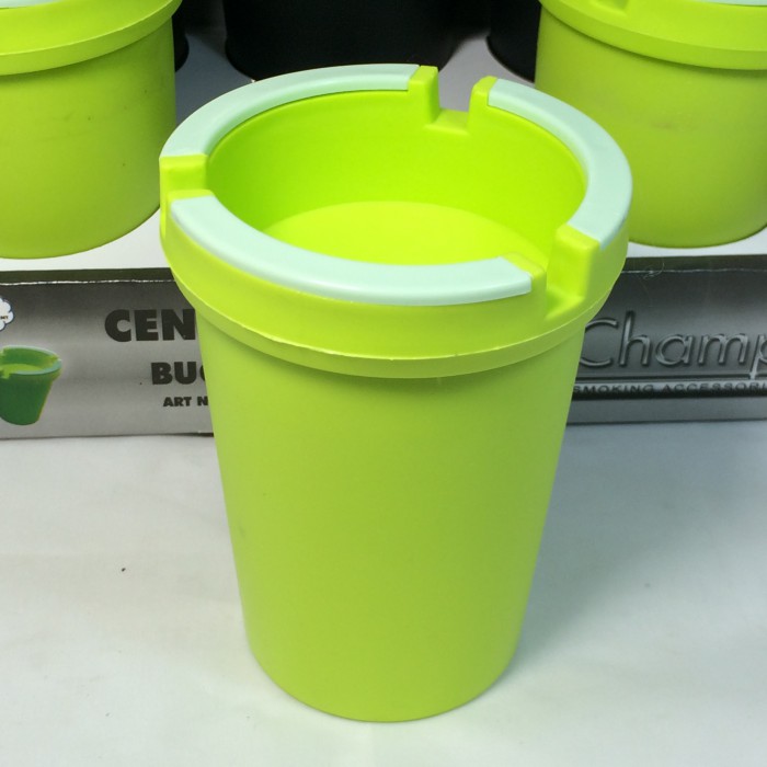 Ashtray anti odour phosphorescent glow bucket