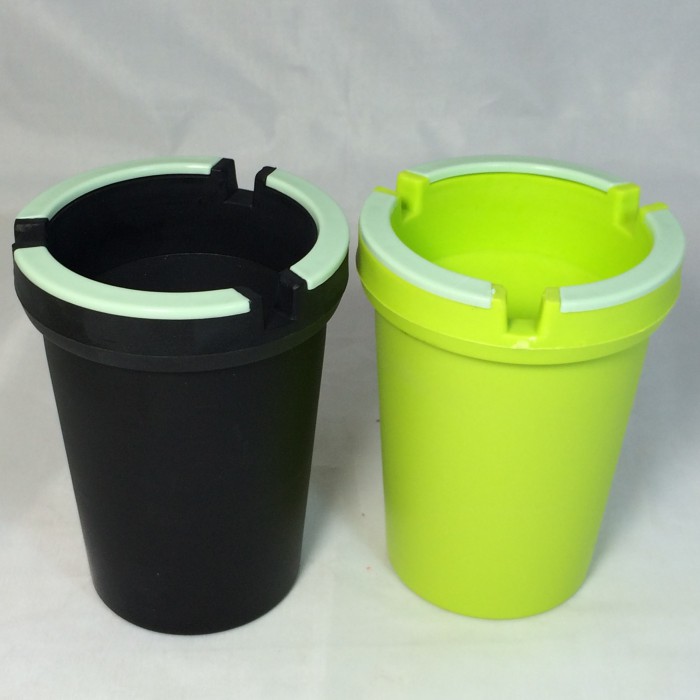 Ashtray anti odour phosphorescent glow bucket