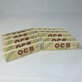 10 pacotes de cânhamo orgânico OCB Slim