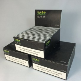 150 pacotes Jass Black Edition Slim (3 caixas)
