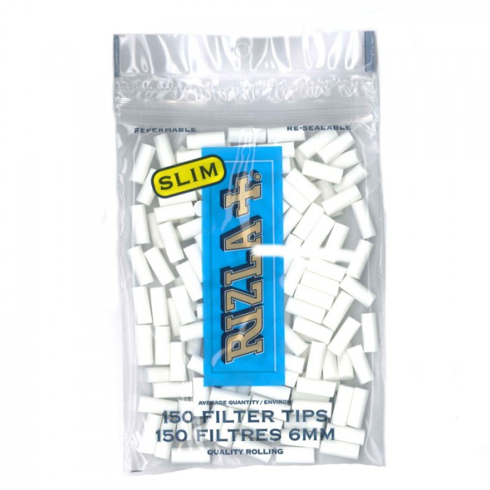 Rizla Slim cigarette filters, Bag of 150 cheap