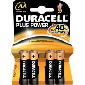 4 Duracell Einfach AA LR06 Batterien