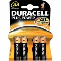 4 Duracell Simply AA LR06-batterijen