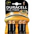 4 Duracell Simplesmente Baterias AA LR06