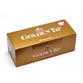 250 Gizeh Golden Tip Tubes