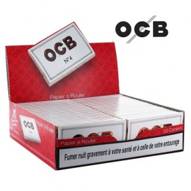 50 Packs OCB Blanco N°4