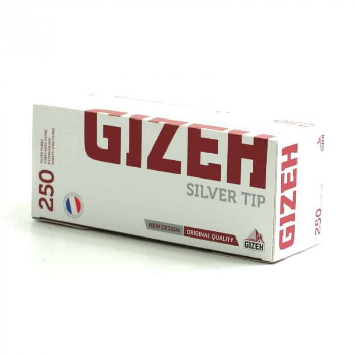 Gizeh Long Lasting Silver Tip Menthol Tubes, Buy Online