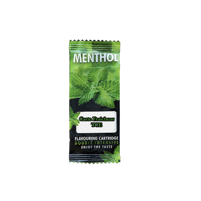 Aromatic menthol card, menthol freshness