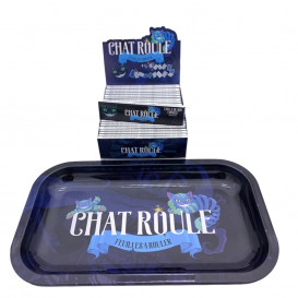Pack Leaves Chat Roule Slim + Tray