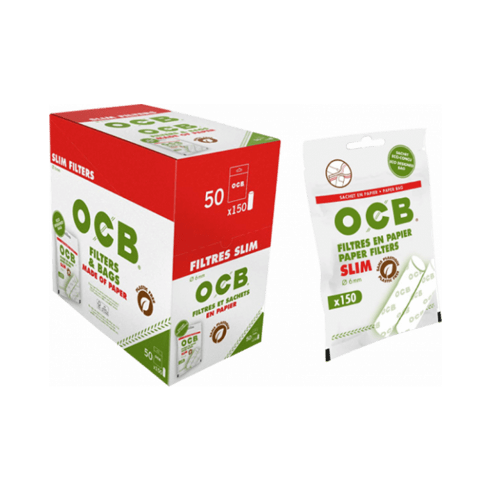 Ocb paper filter, Box of 50 sachet
