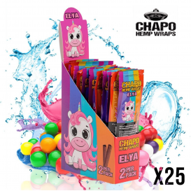 Box 25 Sachets Blunt Chapo Elya (Bubble Gum)