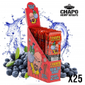 Box of 25 Sachets Blunt Chapo Waltr Whit (Blueberry)