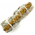 White Sage with Sweetgrass Stick 25g