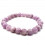 Pulsera de cuentas de kunzita