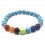 Turkoois Kralen Armband 7 chakra's