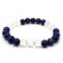 Bracelet Lapis lazuli & Cristal de roche
