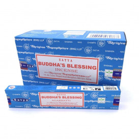12 x Paquet d'encens Satya bénédiction de Bouddha 15 g