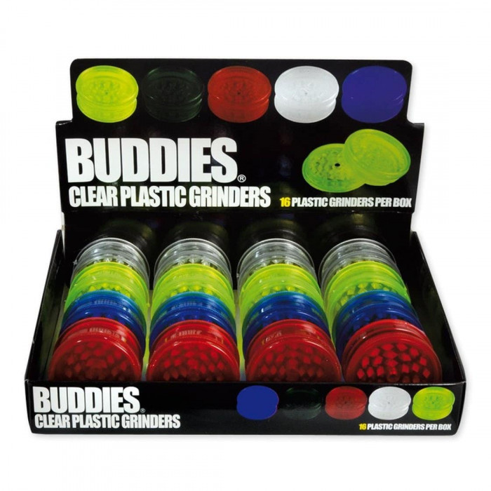 16 x Acrylic Grinder 60mm Buddies - SPi Discount