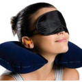 Travel kit: cushion + mask + earplugs