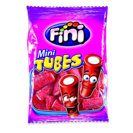 Finished Candy Bag Mini Tube Sour Strawberry 90g