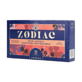 Zodiac-Geschmack Erdbeere, Blaubeere, Rosine, Schwarz, 200 g