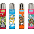 Clipper Animal Quotes Feuerzeug x4