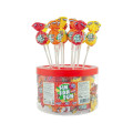 Pot of 45 Fin Fan Fun lollipops