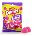 12 x Damel Strawberry Kisses Candy Bag 80g