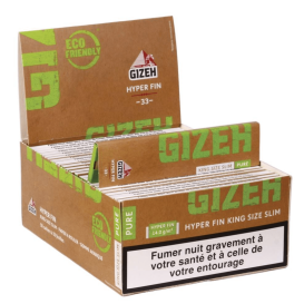 50 Paquets Gizeh Slim Pure