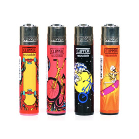 Briquet Clipper box et skate