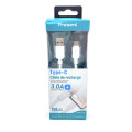 Cable Chargeur iPhone 7 à 13 - 2,3A - 100cm