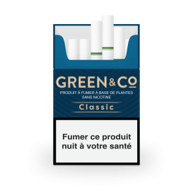 Cigarette Pré-Roll Green and CO Classic