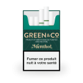 Cigarette Pré-Roll Green and CO Menthol